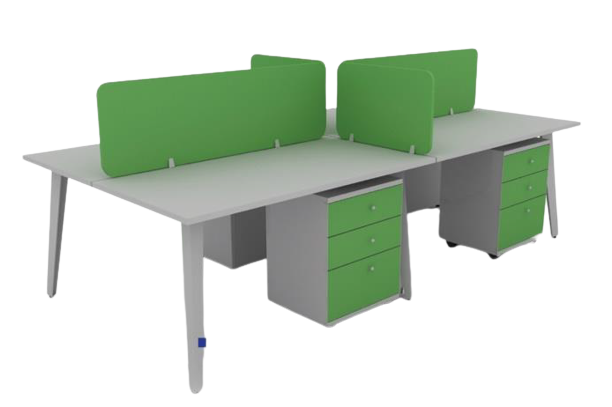 Work station wood* metal/ Onyx