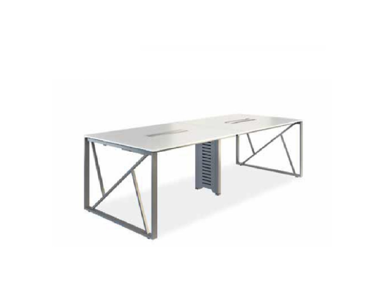 Meeting table wood* metal